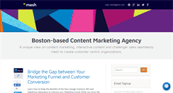 Desktop Screenshot of blog.meshagency.com